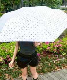 WEGO 【晴雨兼用/折りたたみ傘/日焼け対策/紫外線対策】別注PROTECT　U