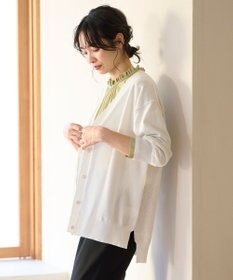 ANY 【洗濯機可能・UVケア】Ｖネック カーディガン