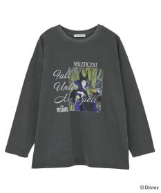 Green Parks VILLAINS/ピグメントプリント長袖Tシャツ
