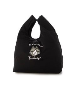 UNBILLION カシュカシュ cachecache / アニマルドローイング刺繍ナイロントート