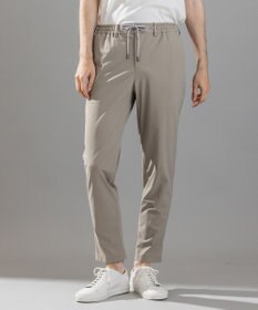 JOSEPH HOMME 新素材【接触冷感性/防しわ性/ストレッチ/洗える/撥水加工】トリコソリッドストレッチ ドロスト付きテーパードパンツ / PEGG CONVERTIBLE