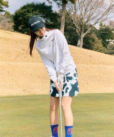 PW CIRCULUS 【WOMEN】ベーシックロングスリーブモックネック ゴルフウェア レディース