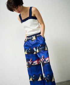 GRACE CONTINENTAL 配色ニットキャミ