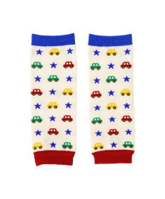 MIKI HOUSE HOT BISCUITS ドライブビーンズ＆お花キャビット レッグウォーマー