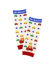 MIKI HOUSE HOT BISCUITS ドライブビーンズ＆お花キャビット レッグウォーマー