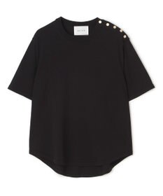 BEIGE， NADIA / ストレッチ メタルボタンニット