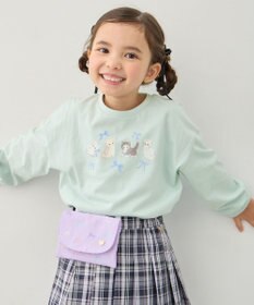 ANY KIDS 総柄刺繍移動ポケット