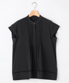 組曲 【先行予約】スムースクロス ピンタックブラウス