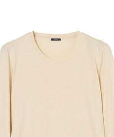 JOSEPH 【洗える】コットンシルク　ロングスリーブティーシャツ