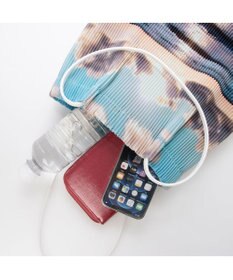 UNBILLION カシュカシュ cachecache / インクジェットプリーツトート