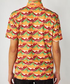 FILA GOLF／marie claire 【Loudmouth】総柄ポロシャツ