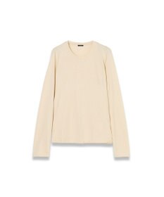 JOSEPH 【洗える】コットンシルク　ロングスリーブティーシャツ