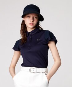 23区GOLF フェミニン＆エレガント【WOMEN】レイヤースリーブシャツ