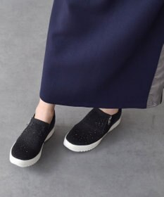 Bridget Birkin 【Round About】ラインストーンインヒールスニーカー