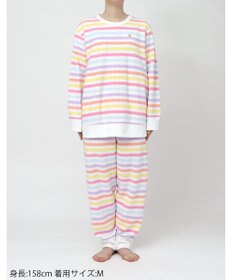 tsumori chisato SLEEP ツモリチサト パジャマ パイル(本体) あったか 長袖 長ズボン レディース UDW405 /ワコール