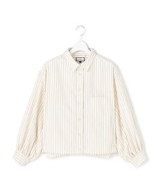 J.PRESS YORK STREET 【WOMEN】ストライプショート ブラウス