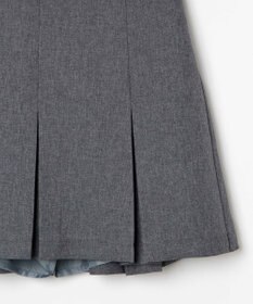 WEGO 【SCHOOLITEM】ベルト付ボックスプリーツスカパン