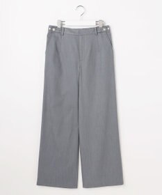 J.PRESS LADIES L セルロースシャンブレー セミワイド パンツ