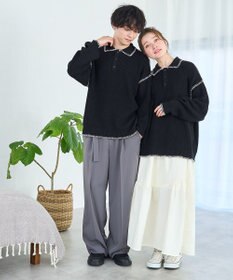 WEGO ハンドステッチポロプルオーバー