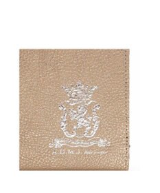 A.D.M.J. 【牛革】メタリックレザー/ガマグチ付ロングウォレット