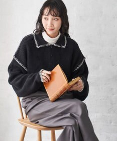 WEGO ハンドステッチポロプルオーバー