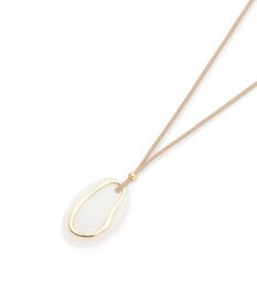 23区 【先行予約】オーバルシェル コンビ ネックレス