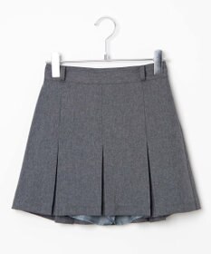 WEGO 【SCHOOLITEM】ベルト付ボックスプリーツスカパン