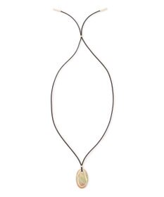 23区 【先行予約】オーバルシェル コンビ ネックレス