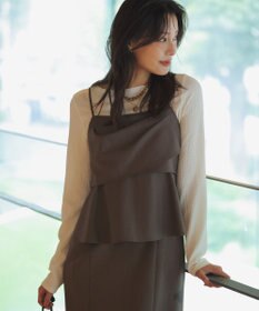 ANY SIS ビスチェワンピース × カットソー セット