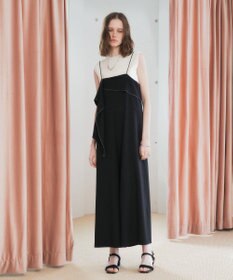 YECCA VECCA ラッフルキャミオールインワン