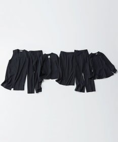 ANY L 【洗濯機可/ストレッチ/セットアップ可】イージーケアペプラムブラウス