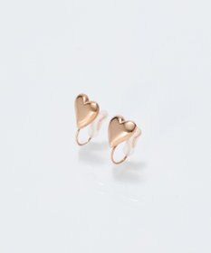 Phoebe <オンワード限定セット>【金属アレルギー対応】エレチェーンネックレス×ニュアンスハートライトフィットイヤリング/サージカルステンレス