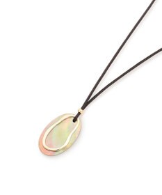 23区 【先行予約】オーバルシェル コンビ ネックレス