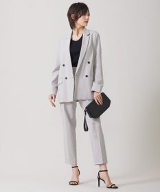 ICB 【接触冷感・UVケア・撥水・洗える】 LooseWeave テーパードパンツ