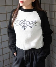 WEGO フラッフィーラグランちびニット