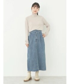 earth music&ecology シアータートルネックプルオーバー