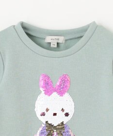 ANY KIDS 裏シャギーミラクルスパンコールトレーナー