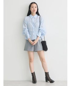 earth music&ecology ビスチェライクシャーリングシャツ