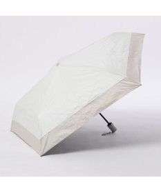 UNBILLION カシュネ cachenez /【晴雨兼用　日傘　UVカット率・遮光率100％生地使用 】PU軽量バイカラー自動開閉折りたたみ傘
