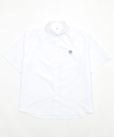 WEGO 【ユニセックス着用ITEM/MLサイズ展開】オックスフォードワンポイントシャツ（SS）