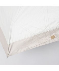 UNBILLION カシュネ cachenez /【晴雨兼用　日傘　UVカット率・遮光率100％生地使用 】PU軽量バイカラー自動開閉折りたたみ傘