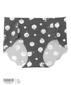 une nana cool MADE WITH PEANUTS 【綿混】フラット仕上げショーツ