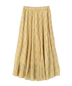 AMERICAN HOLIC 【選べる丈】チェックシアープリーツスカート