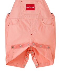 MIKI HOUSE HOT BISCUITS 【ミキハウス】【70-100cm】６分丈オーバーオール