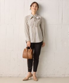 組曲 S 【WEB限定】ストレッチテーパード パンツ