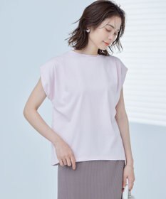 組曲 GIZAプレーティング天竺フレンチスリーブ Tシャツ