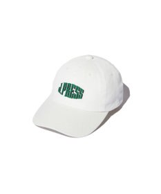 J.PRESS MEN コットンツイル ロゴキャップ ホワイト系