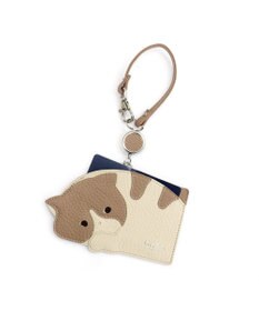 IBIZA アニマーダ　牛革　リール付きパスケース