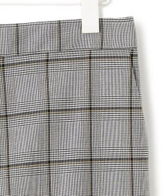 ICB T/Rグレンチェック　セミフレアパンツ