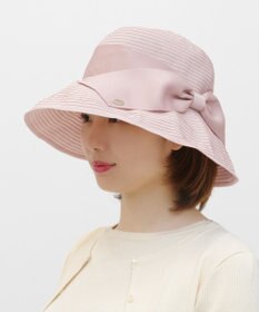 TOCCA 【UV95%以上カット・吸水速乾・抗菌防臭・洗える・サイズ調整可】GROSGRAIN RIBON HAT 帽子